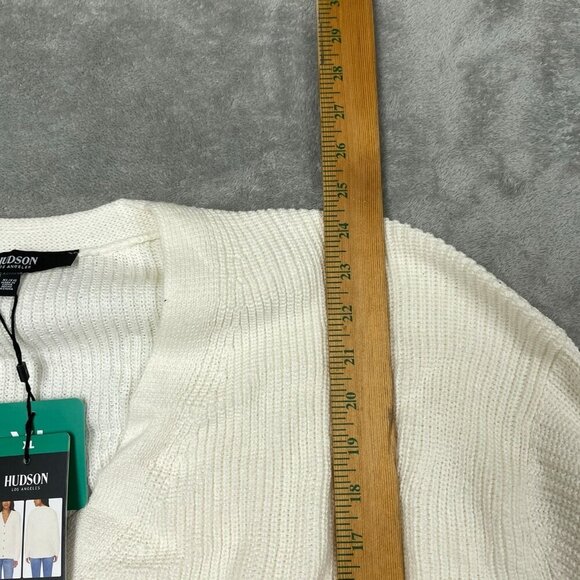 Hudson Los Angeles Cotton Buttondown Cardigan XL NWT 6533 - Picture 8 of 9